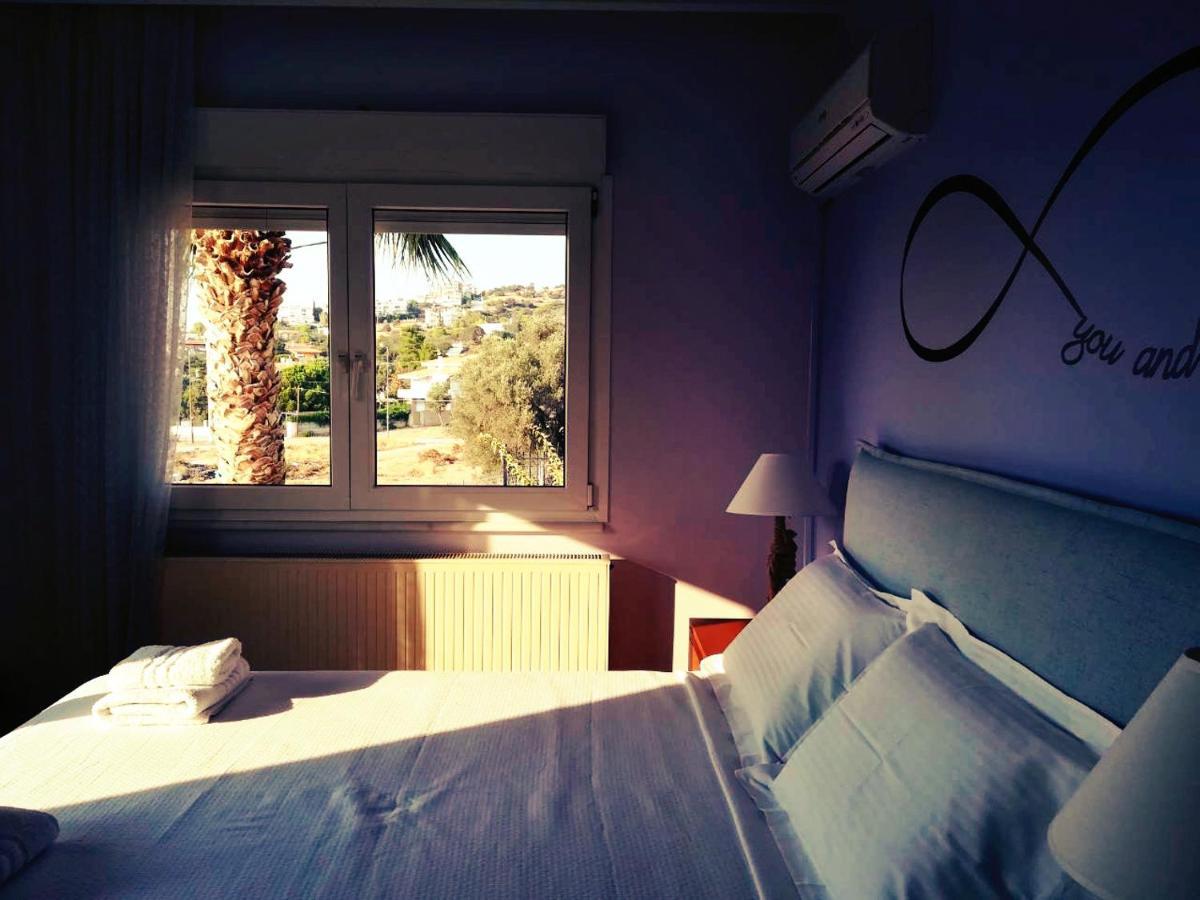 Luxury Seaview Apartment By The Sea Saronida 외부 사진